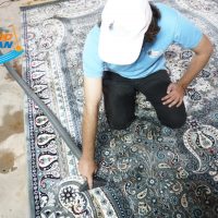 man carpet cleaning service